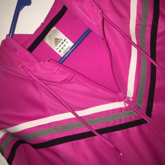 Pink Adidas Track Jacket - Picture 2 of 8